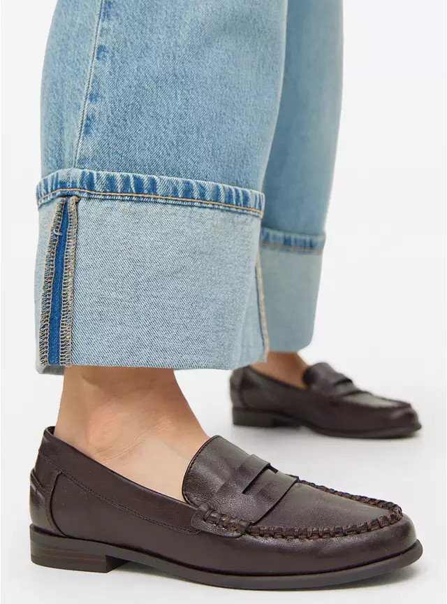 Brown PU Formal Loafers 5 | Tu Clothing