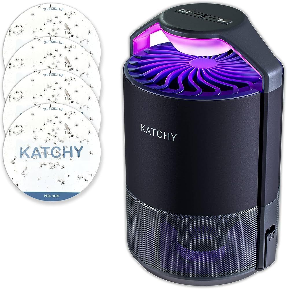 Katchy Indoor Insect Trap - Catcher & Killer for Mosquitos, Gnats, Moths, Fruit Flies - Non-Zappe... | Amazon (US)