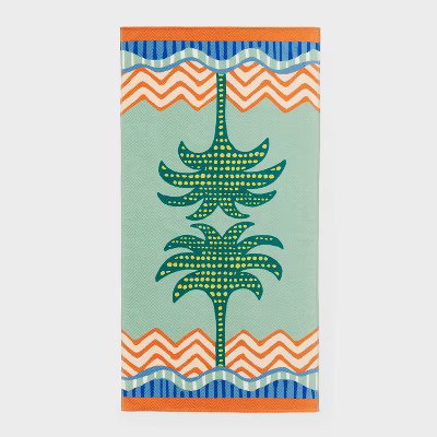 Palm Tree Beach Towel - Room Essentials™ | Target
