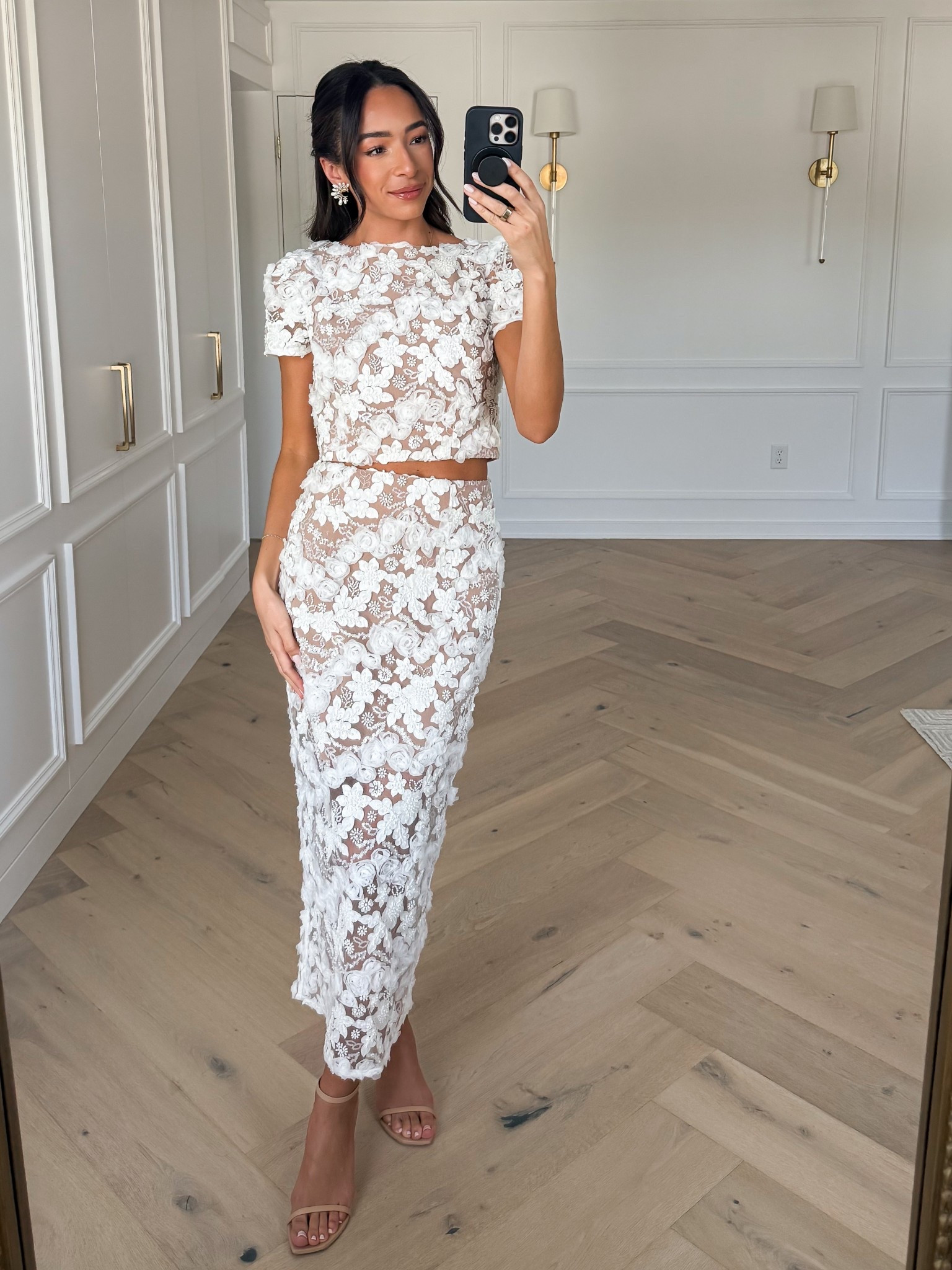 Bridal outfit 🤍 Wearing size XS top and size S skirt 


Spring outfit 
Floral outfit 
Bridal set
Matching set 
Bridal event 
Bridal luncheon 
Bridal shower 
Engagement party outfit 

#LTKSeasonal #LTKStyleTip #LTKWedding