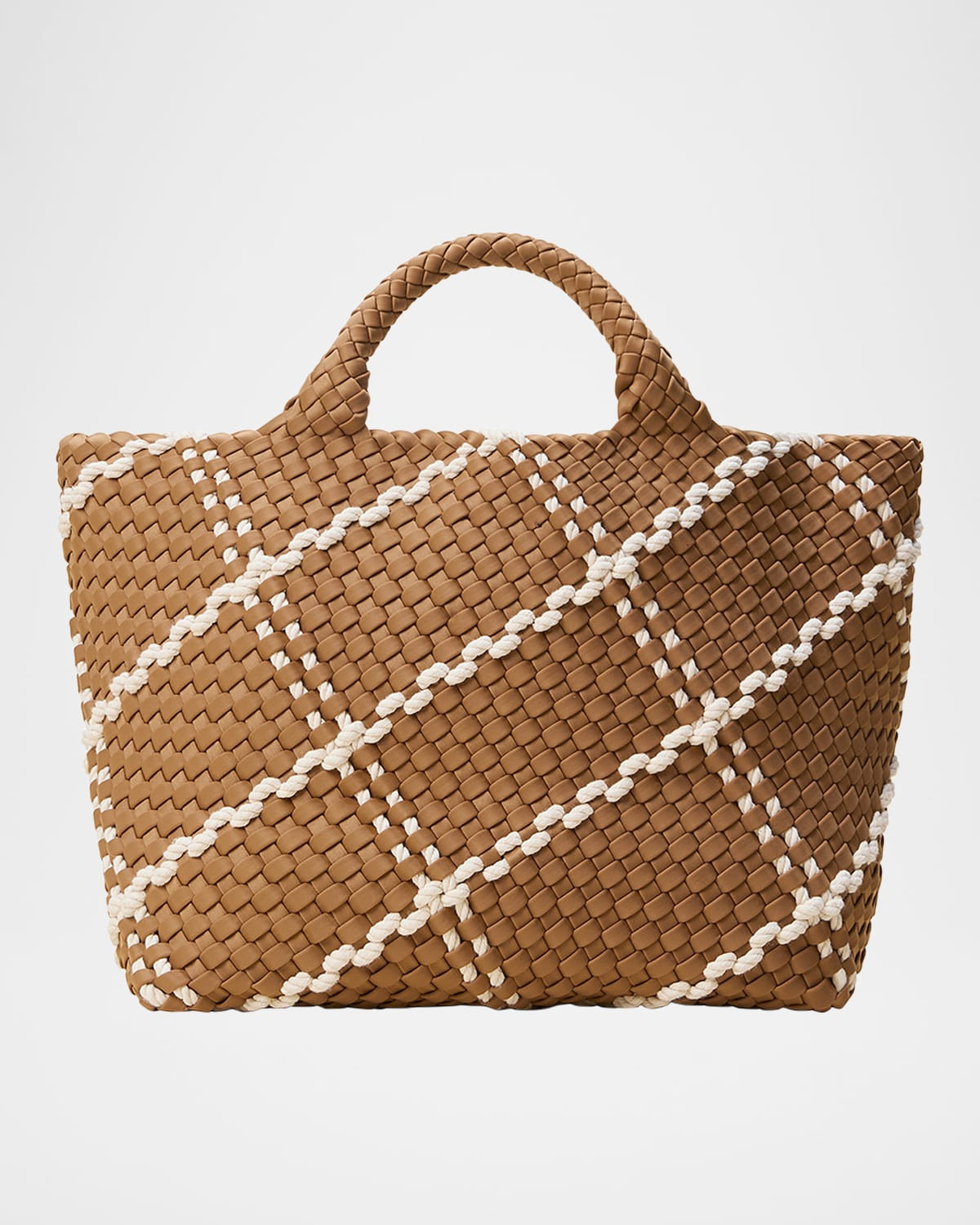 St. Barths Medium Striped Woven Tote Bag | Neiman Marcus