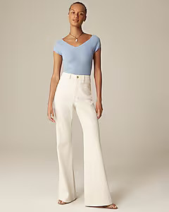 Petite high-rise flare jean | J. Crew US