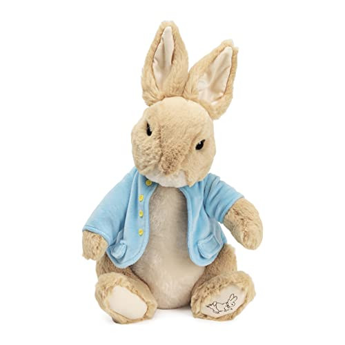 GUND Beatrix Potter Classic Peter Rabbit in Blue Coat Plush with Embroidered Paw | Amazon (US)