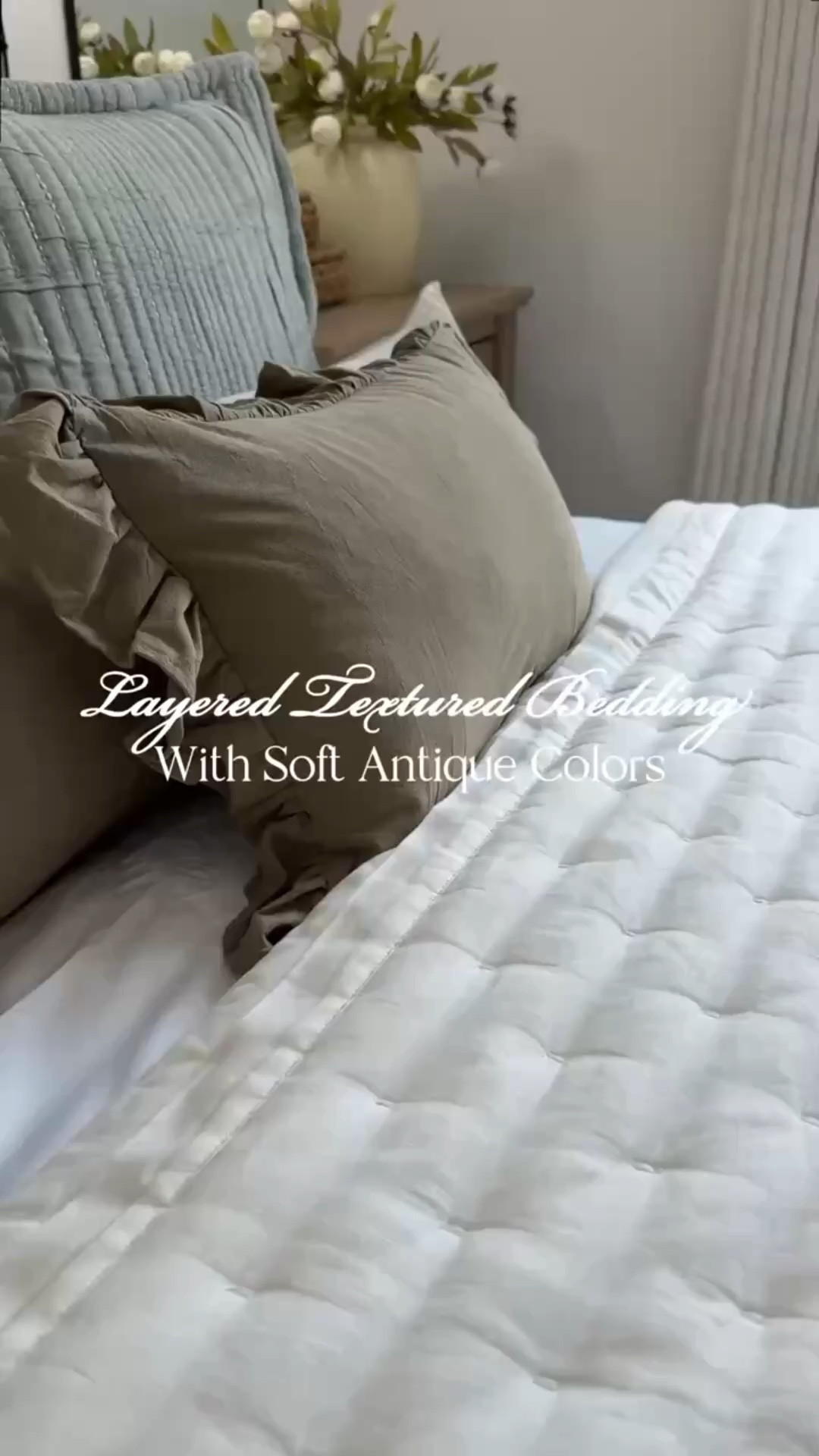 Loving the pretty textures and materials in our spring guest bedroom!

#LTKHome #LTKSaleAlert