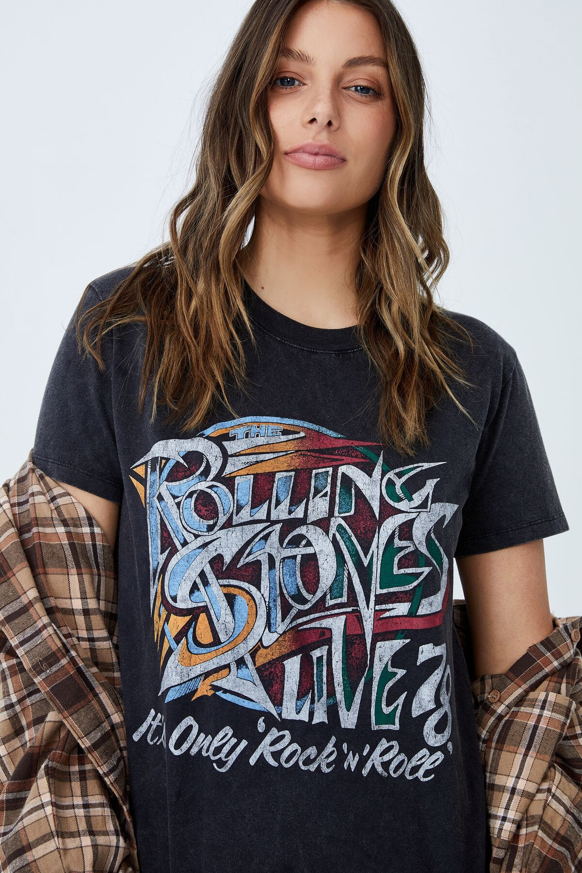 Classic Rolling Stones T Shirt | Cotton On (ANZ)