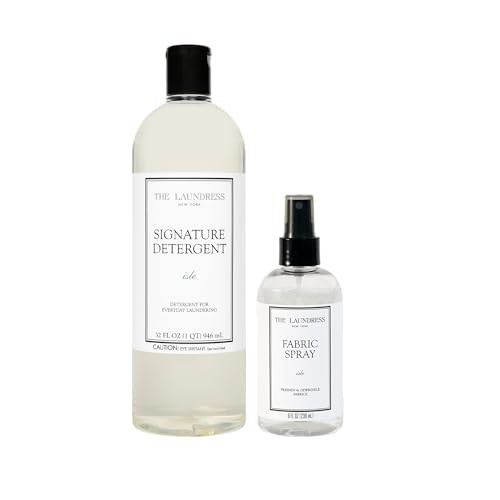 The Laundress Isle Fabric Care Set, Isle Signature Detergent and Fabric Spray, Holiday Gift Set | Amazon (US)