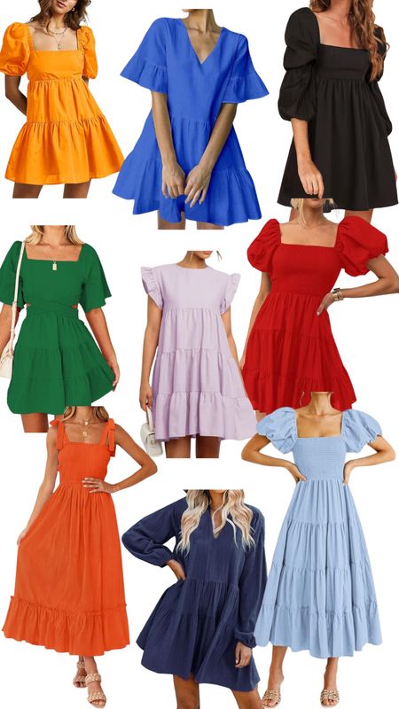 These dresses are perfect for program pictures! + they all come in SO many colors! I love my balloon sleeve dress so much that I wear it with biker shorts to the field as a casual everyday dress! 

All dresses are under $50! 

#LTKfindsunder50 #LTKSeasonal #LTKsalealert