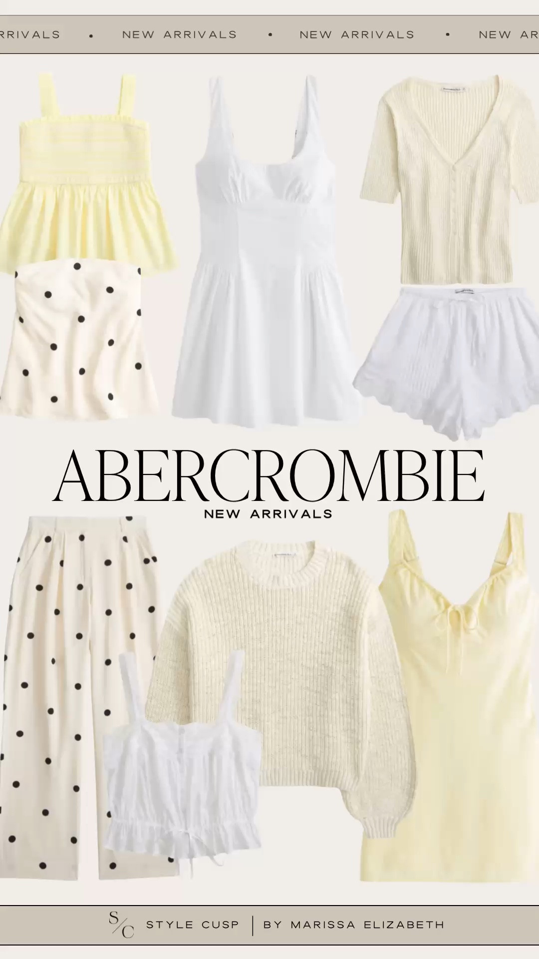 New arrivals from @abercrombie for Spring! The polka dot set is perfect for an elevated lounge to date night look. And linen pieces are always a must. 

Linen shorts, midi dresses, sets, spring outfits, spring to summer, Abercrombie spring finds 

#LTKSeasonal