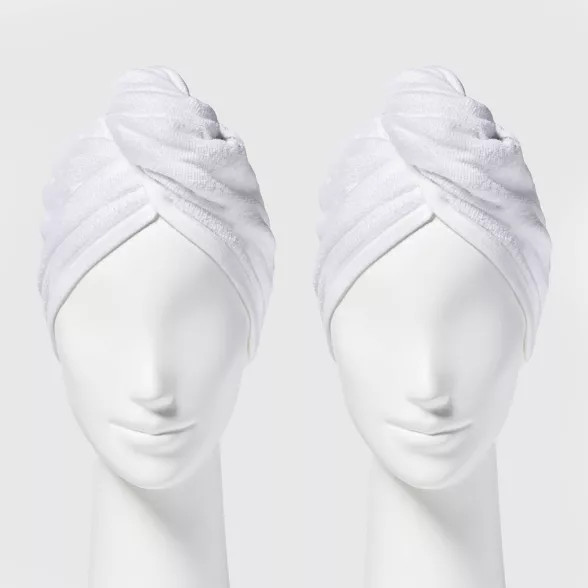 2pk Bath Hair Wrap - Room Essentials™ | Target