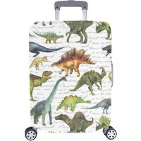 Dinosaur Luggage Cover, Dino Aesthetic Print Suitcase Hard Bag Washable Protector Travel Roll On Small Large Designer Gift | Etsy (US)