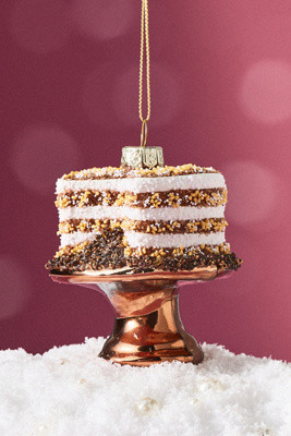 Chocolate Cake Ornament | Anthropologie (US)