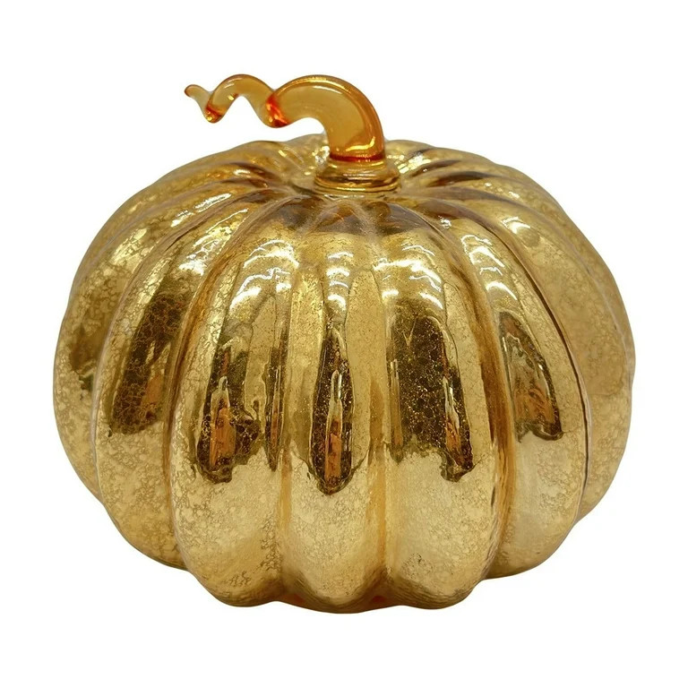 Nmdmisc Mercury Glass Pumpkin Lights with Timer,Lighted Glass Pumpkin lights,Battery Operated Led... | Walmart (US)