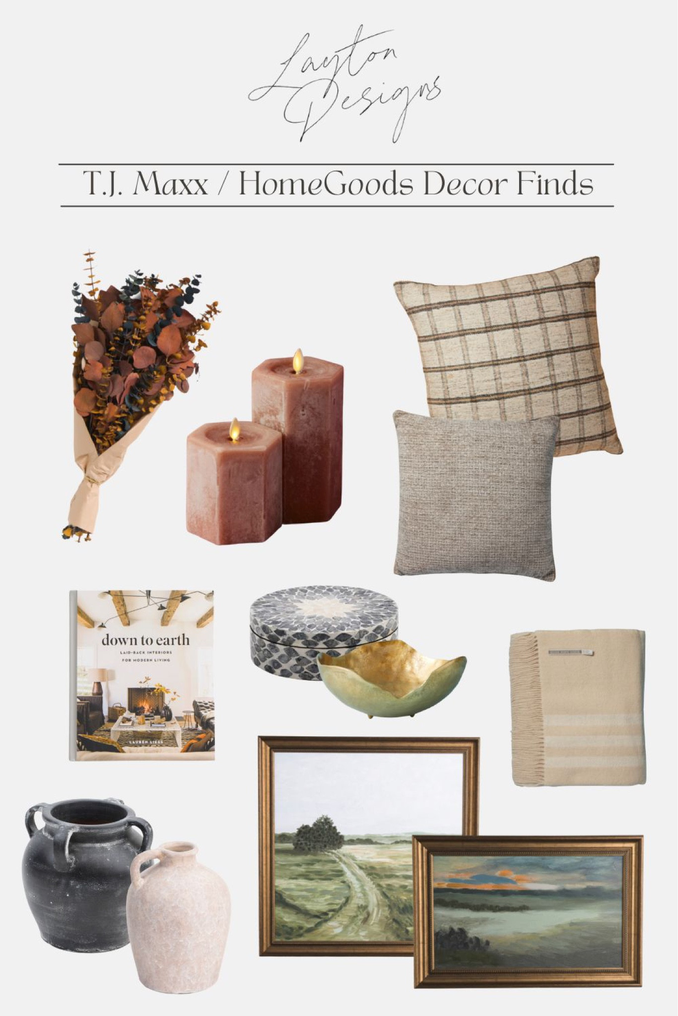 T.J. Maxx + HomeGoods are decor staples around here ✨ Checkout just a few of our latest favorites! 

#LTKSeasonal #LTKhome #LTKFind