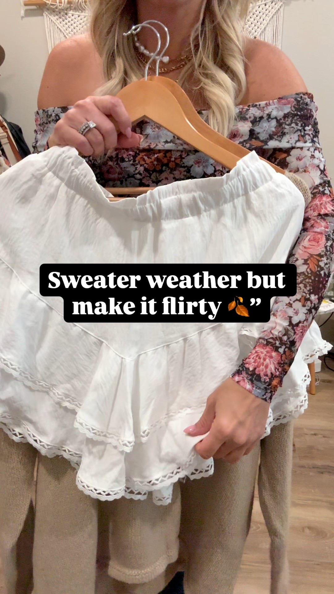 A little cozy, a little dressy — just right 🍂
#skirt #sweater #fallfashion #falloutfit #outfitinspo 

#LTKFindsUnder50 #LTKFindsUnder100 #LTKSeasonal