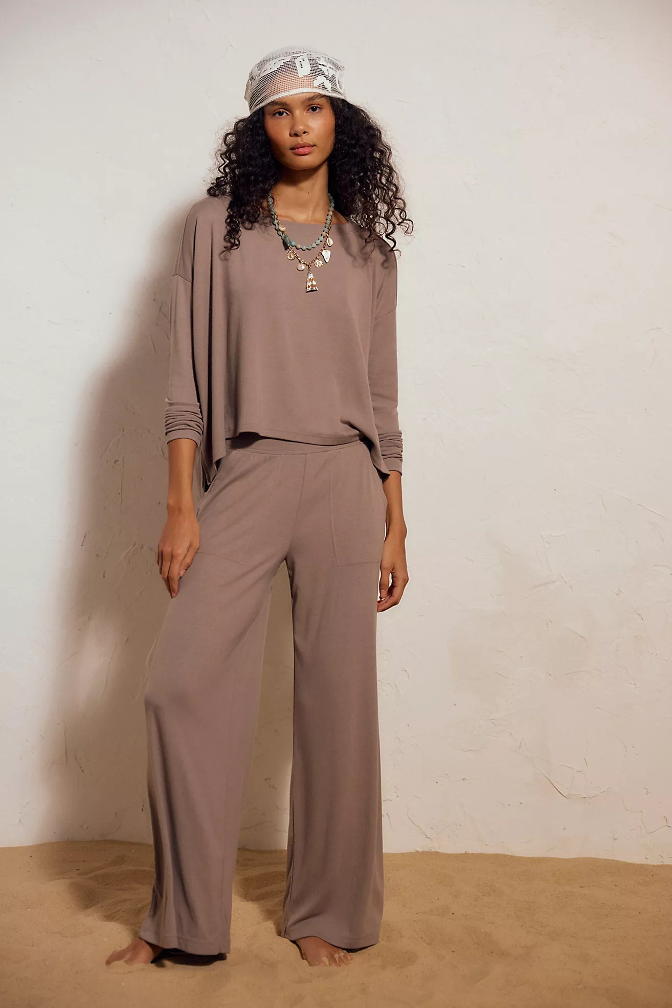 Good Feels Long Pant Set | Free People (Global - UK&FR Excluded)