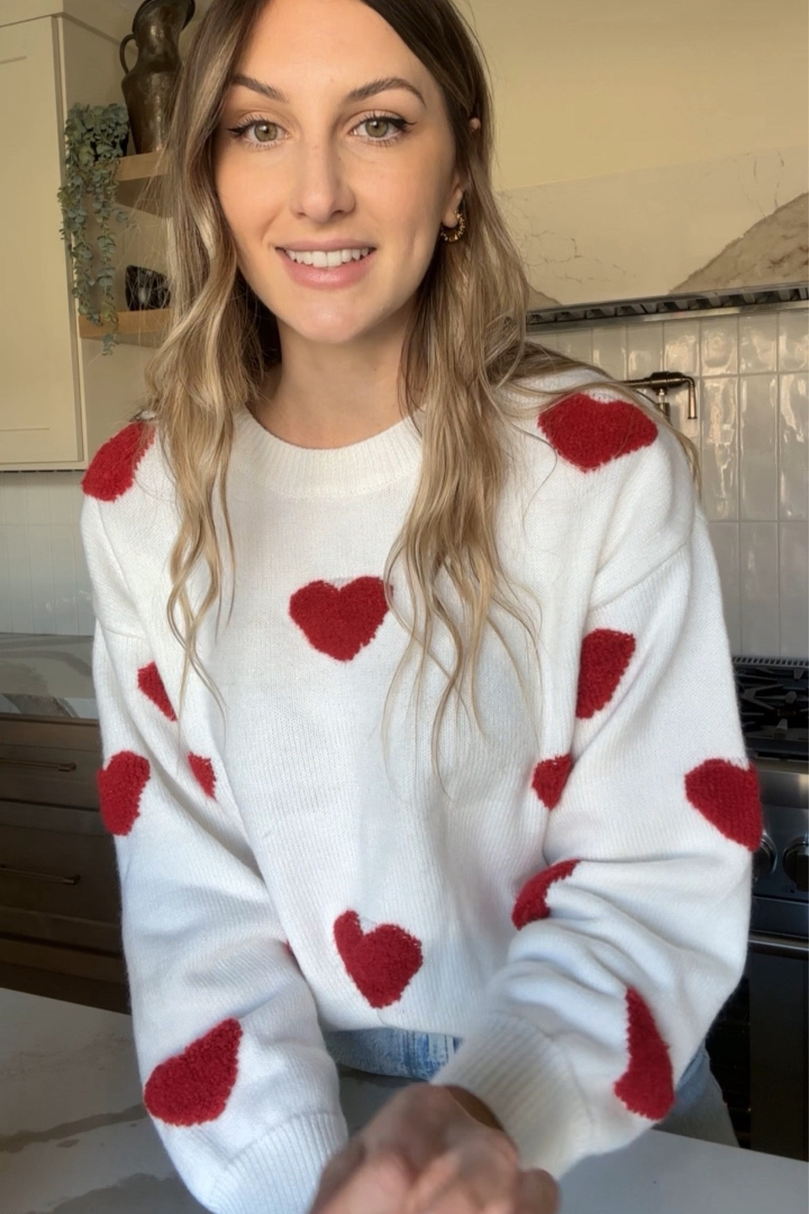 oversized heart shaped sweater-perfect for Valentine’s Day! #amazonfinds #amazonholiday #heartsweater 

#LTKfindsunder50 #LTKSeasonal #LTKMostLoved