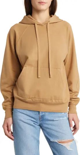 Ideal Stretch Cotton Blend Hoodie | Nordstrom