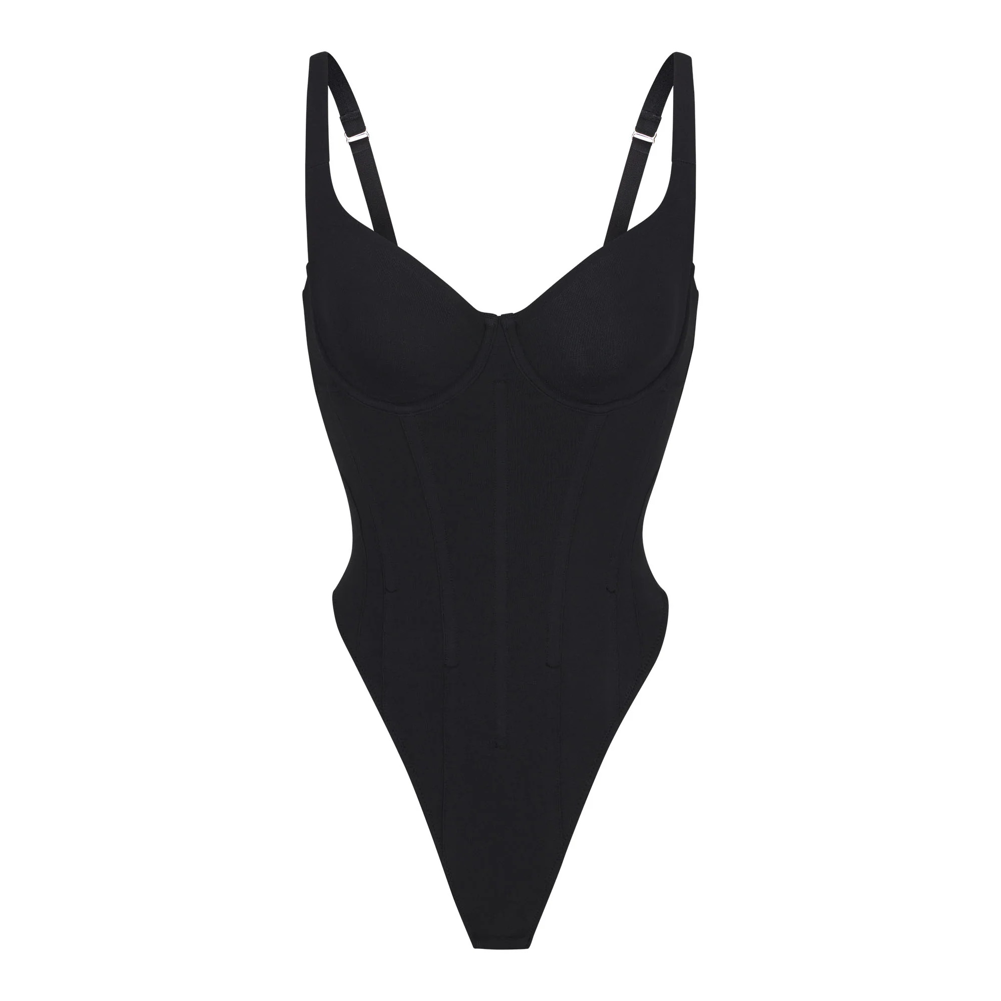 COTTON CORSET UNLINED BODYSUIT | SKIMS (US)