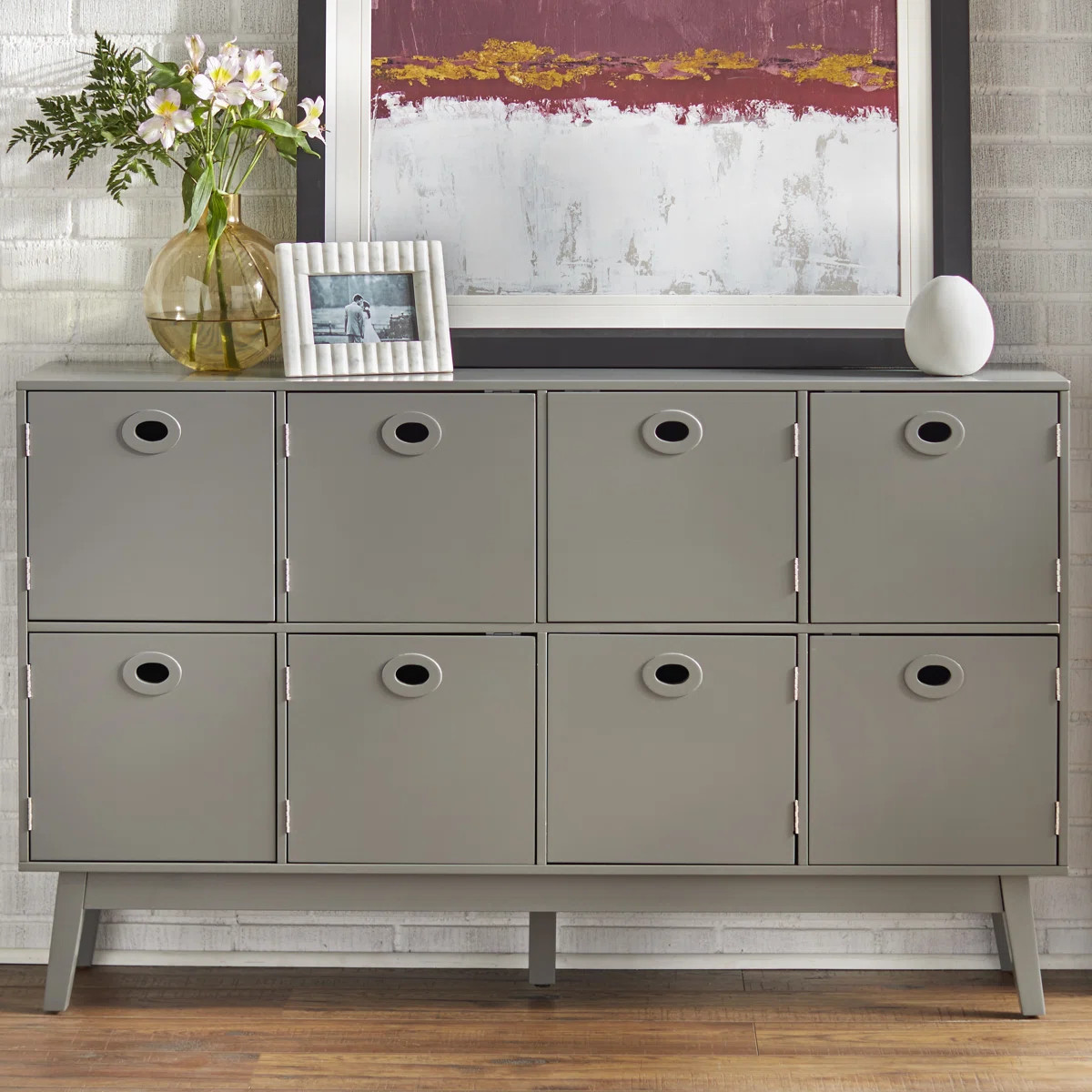 Winnsboro 8-Door Accent Cabinet | Wayfair North America