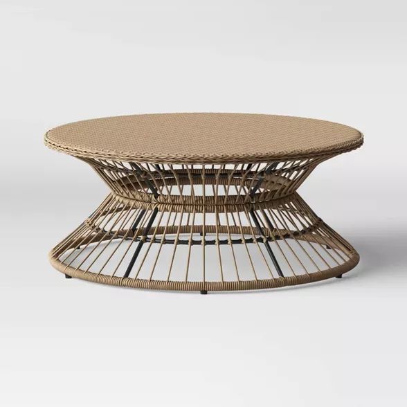 Martii Rattan Patio Coffee Table - Natural - Project 62™ | Target