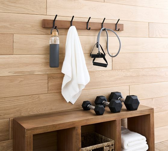 Reed Row Of Hooks (30") | Pottery Barn (US)