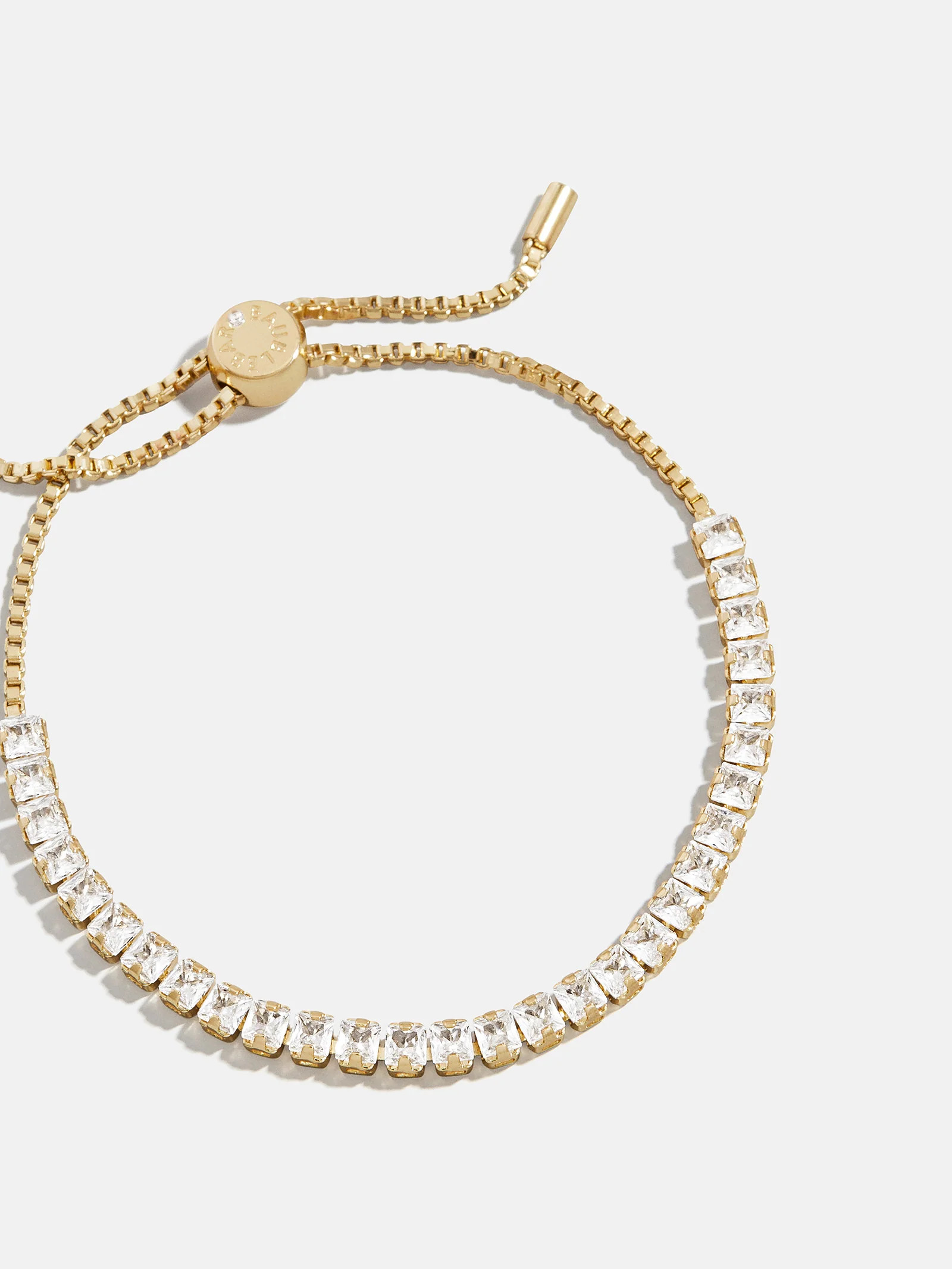 Brooke Tennis Bracelet - Square Stone | BaubleBar