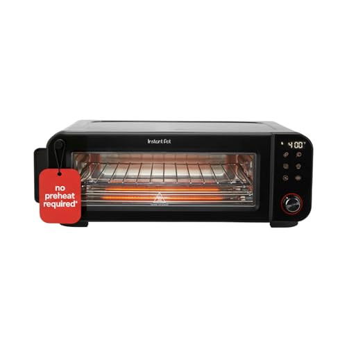 Instant Pot No Preheat Required* 6-in-1 Pizza and Toaster Oven with InstantHeat Technology, Fits ... | Amazon (US)