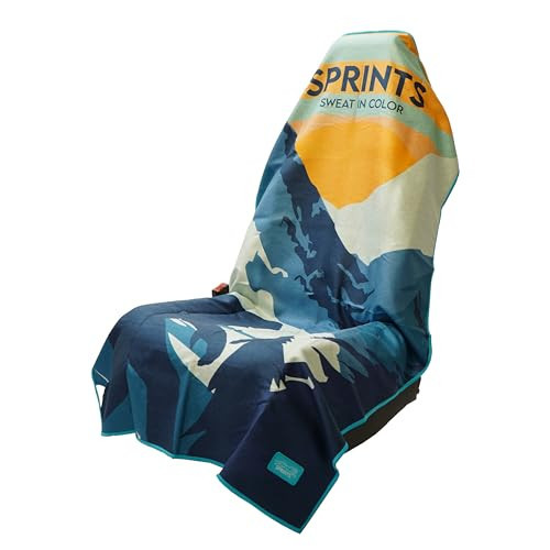 Sprints Athletic Running Towel, Full-Sized, Car Seat Cover - Moisture Wicking (Sasquatch) | Amazon (US)