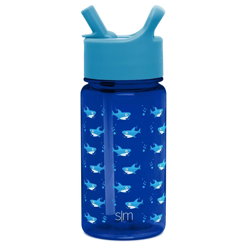 Simple Modern 16oz Plastic Tritan Summit Kids Water Bottle with Straw | Target