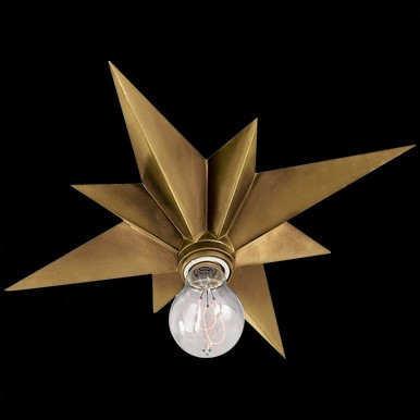 Star Flush Mount, Visual Comfort SC 4000HAB 28QXL | Lighting Reimagined