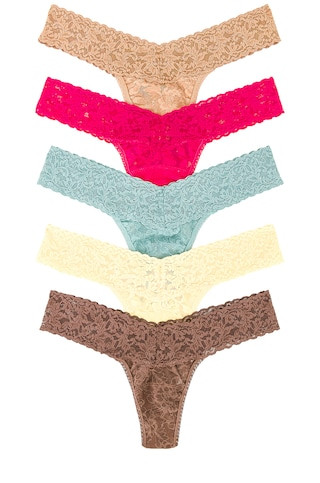Five Low Rise Thongs
                    
                    Hanky Panky | Revolve Clothing (Global)