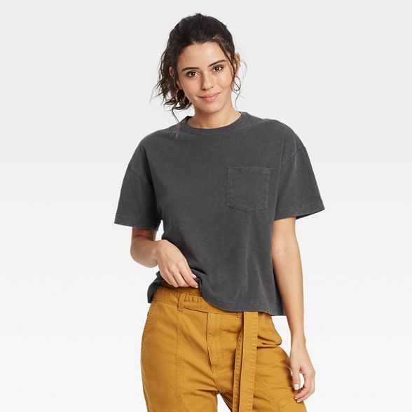 Women's Short Sleeve Boxy T-Shirt - Universal Thread™ | Target