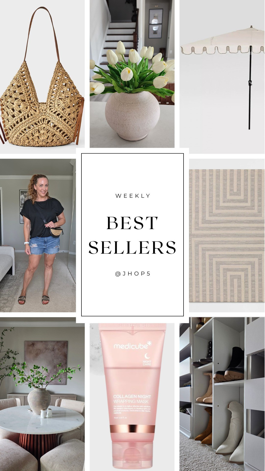 This week's best sellers feature the ultimate mix of home, fashion, and beauty favorites. Shop everything from viral skincare and boho accessories to the perfect neutral home accents.#amazonfinds #bestsellers #skincare #lifestyle

#LTKdayinmylife #LTKselfcare #LTKOver40