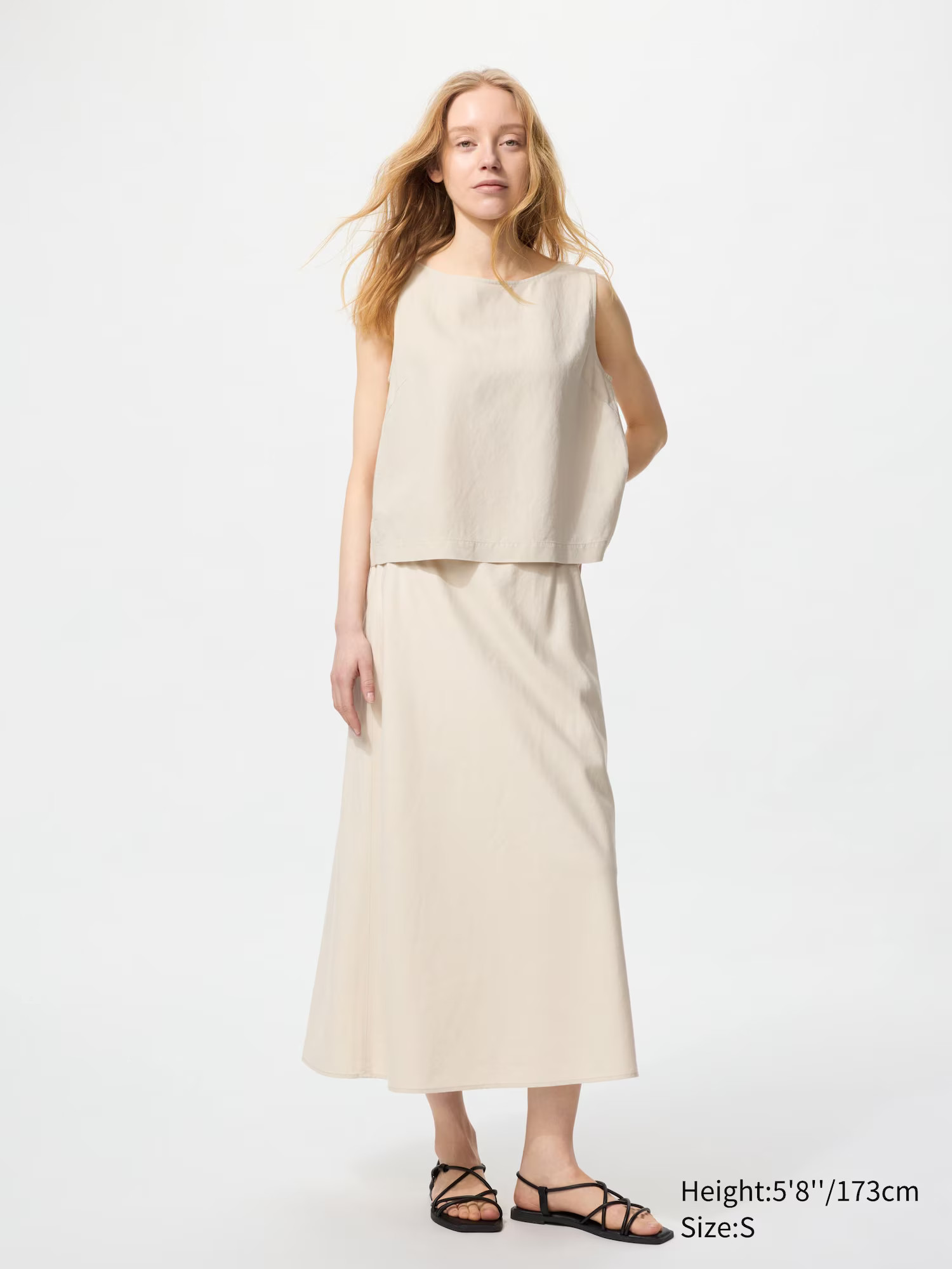 Linen Blend Skirt | UNIQLO (UK)