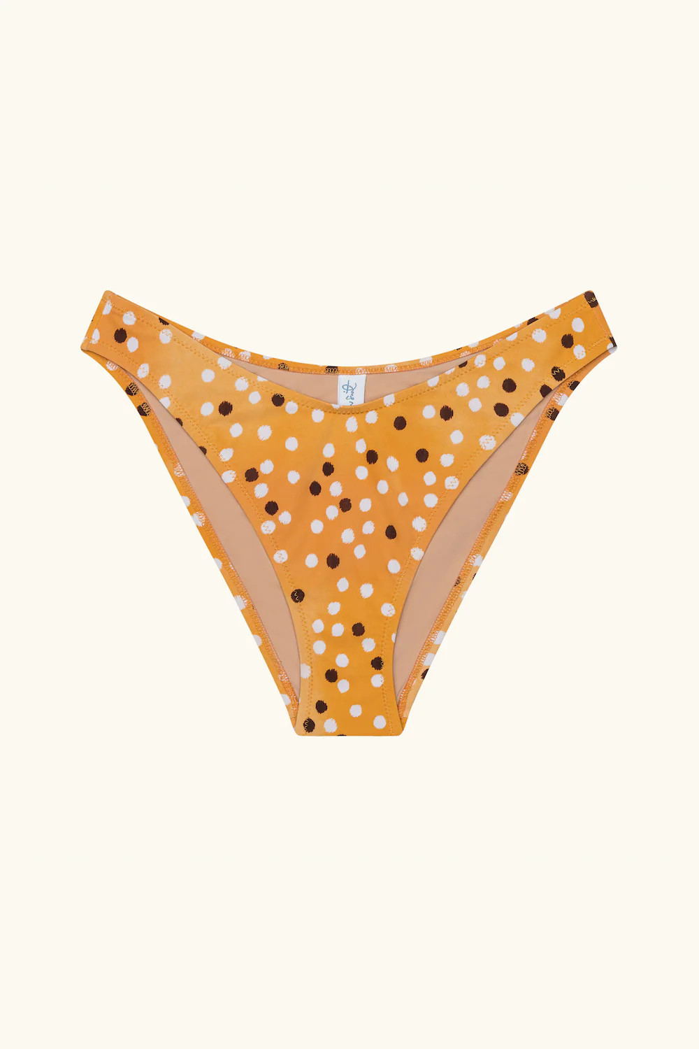 The Jane Bottom - Marigold Ikat Dot | Follow Suit Swimwear