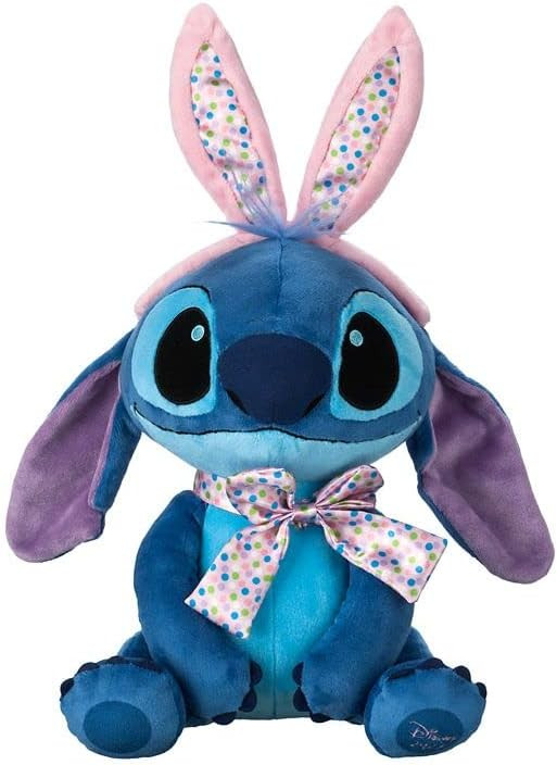 Disney Stitch Plush Easter Bunny, Small 9 1/2 Inch, for Boys and Girls, Squishy Animals, Perfect ... | Amazon (US)