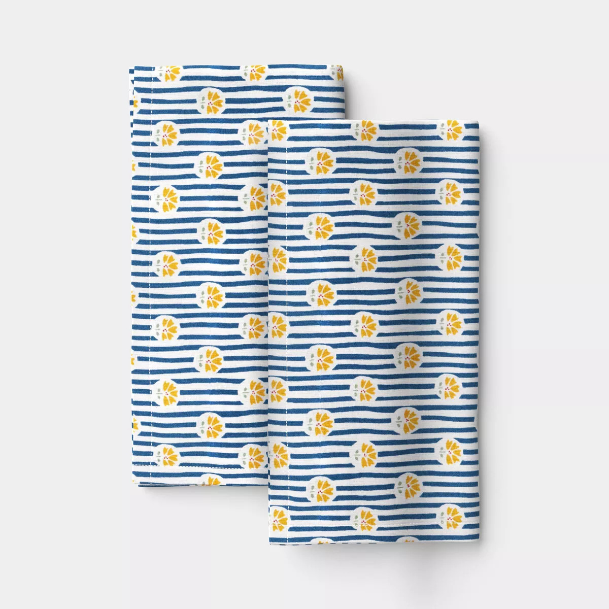 2pk Cotton Floral Dinner Napkins - Room Essentials™ | Target