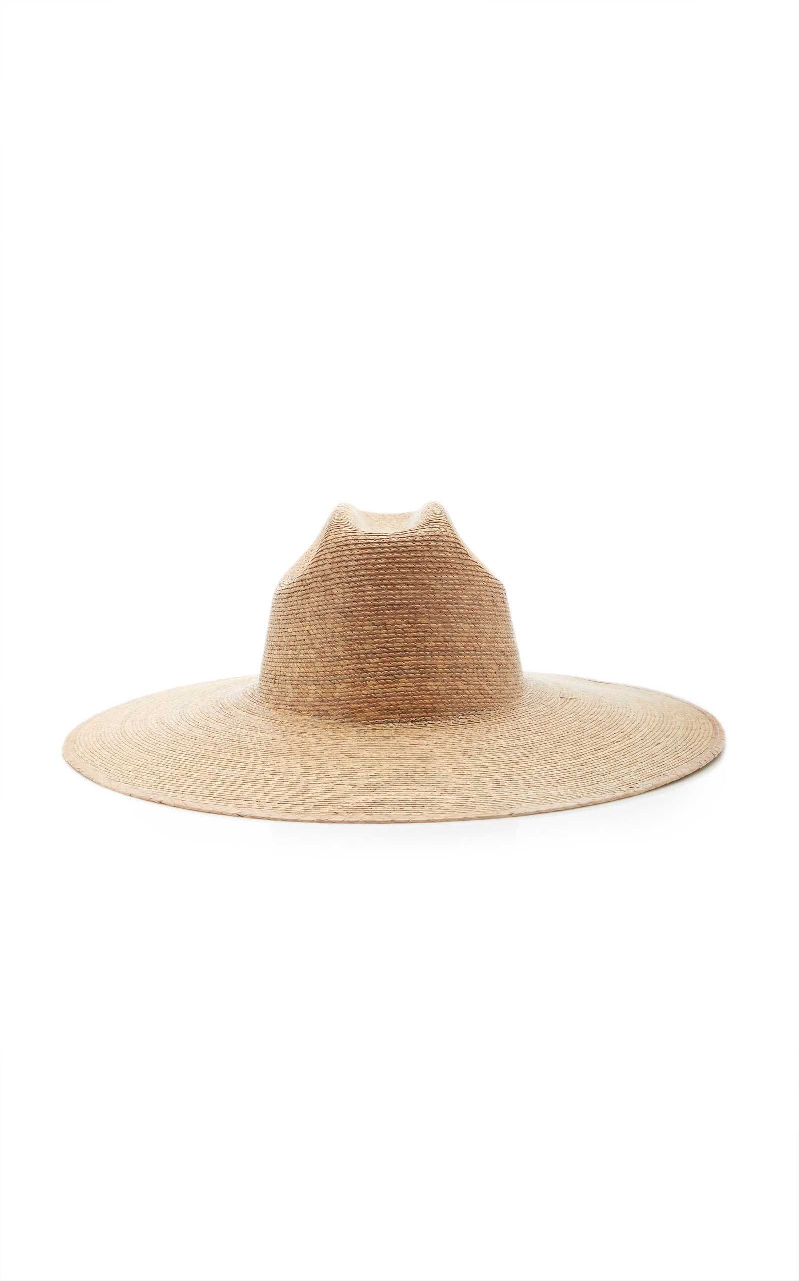 Western Wide-Brimmed Palm Leaf Hat | Moda Operandi (Global)