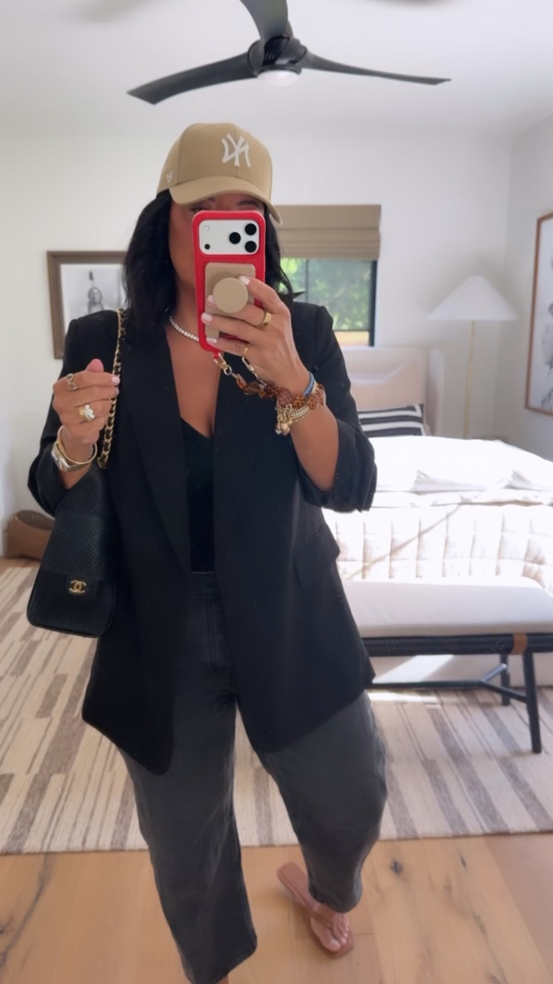 Blazer size medium, tank size medium, jeans size 29 (I’m a curvy size 8), sandals fit tts.

#LTKMidsize #LTKSaleAlert #LTKOver40