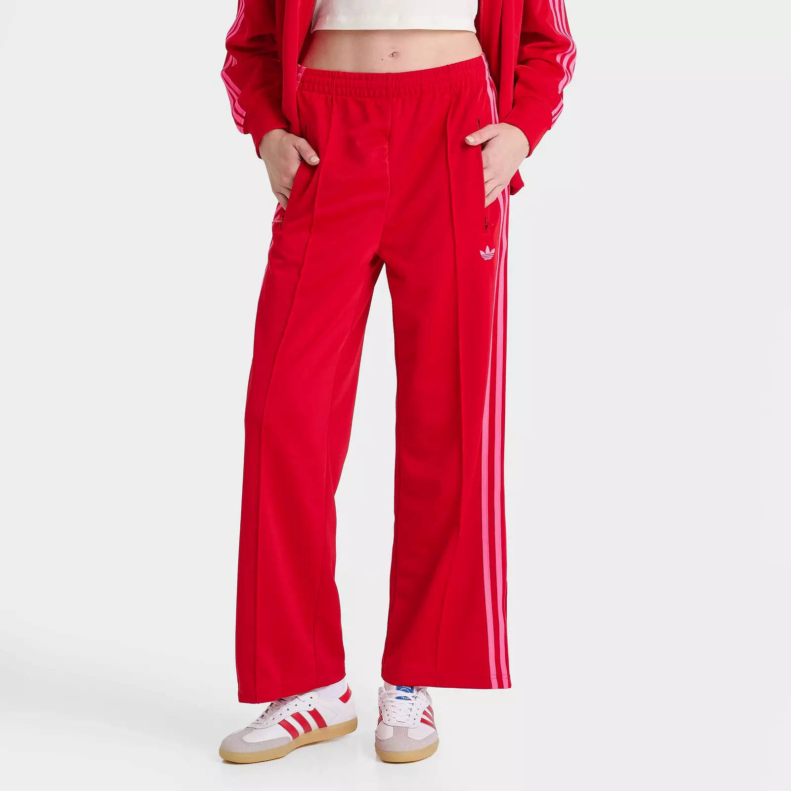 Women's adidas Originals adicolor 3-Stripes Firebird Loose Track Pants | Finish Line (US)