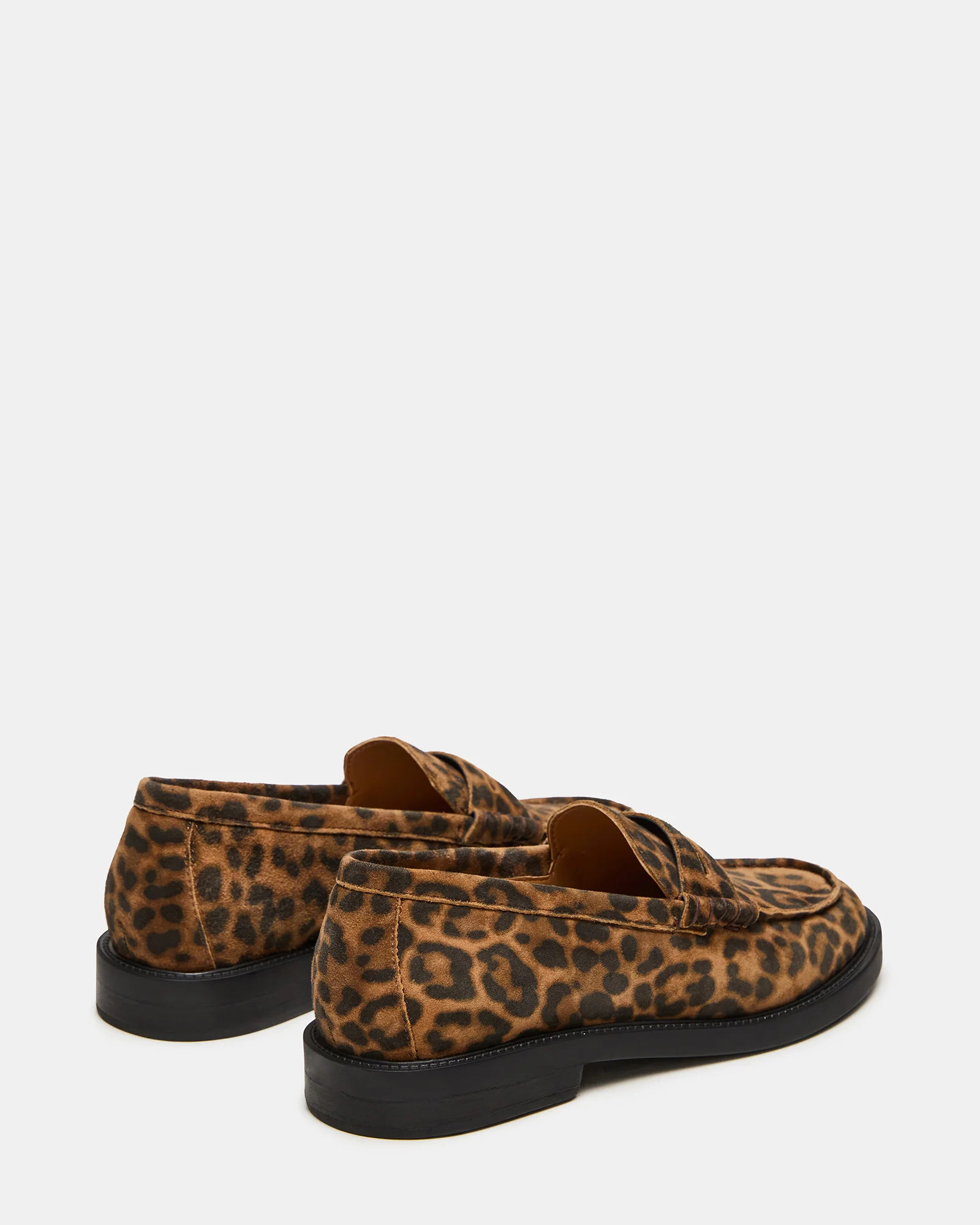 MADISON Leopard Suede Women's Penny Loafer | Steve Madden (US)