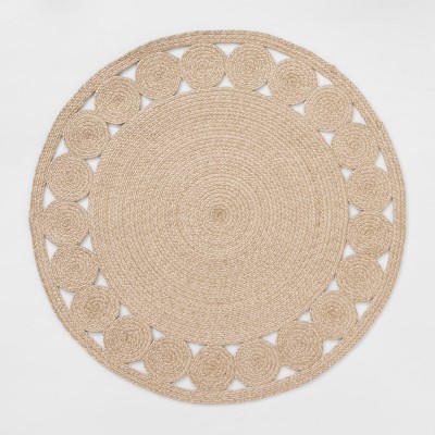 6' Round Ornate Woven Outdoor Rug - Opalhouse™ | Target