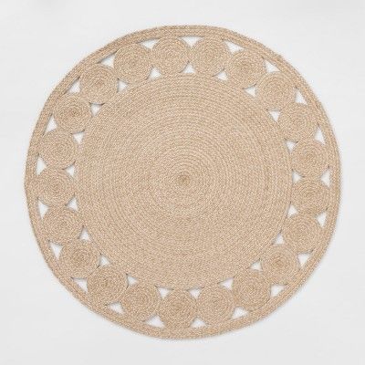 6' Round Ornate Woven Outdoor Rug - Opalhouse™ | Target
