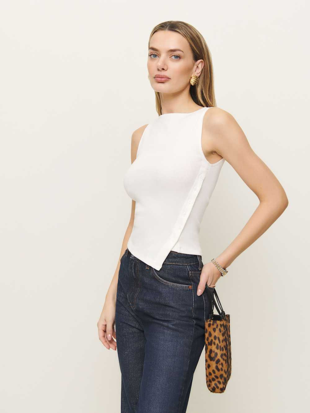 Hudson Knit Top | Reformation (Global)