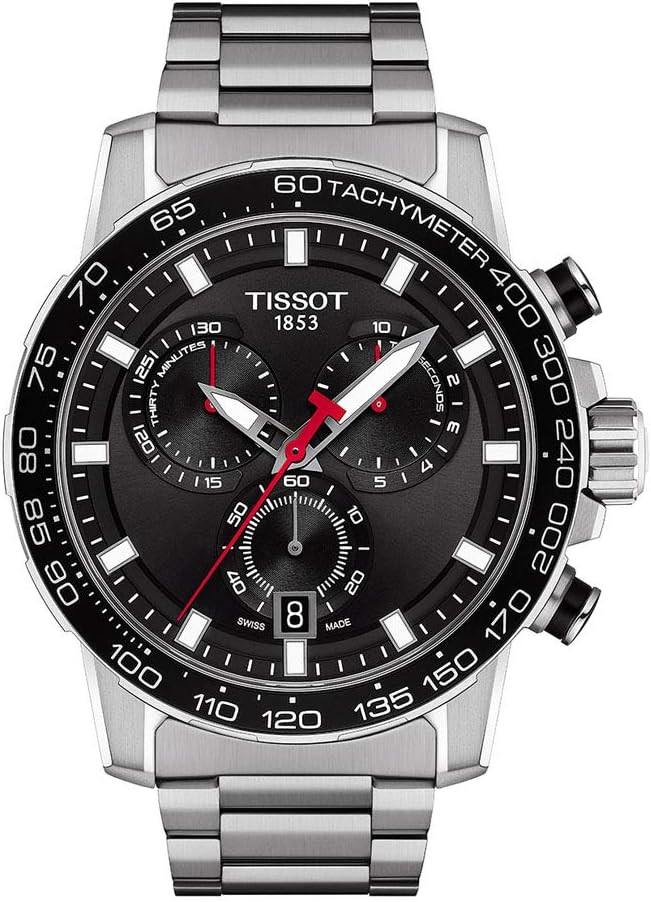 Tissot Mens Supersport Chrono Stainless Steel Casual Watch | Amazon (US)