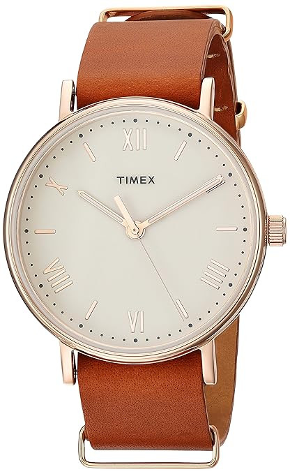 Timex Men's Southview 41mm Leather Strap Watch | Amazon (US)