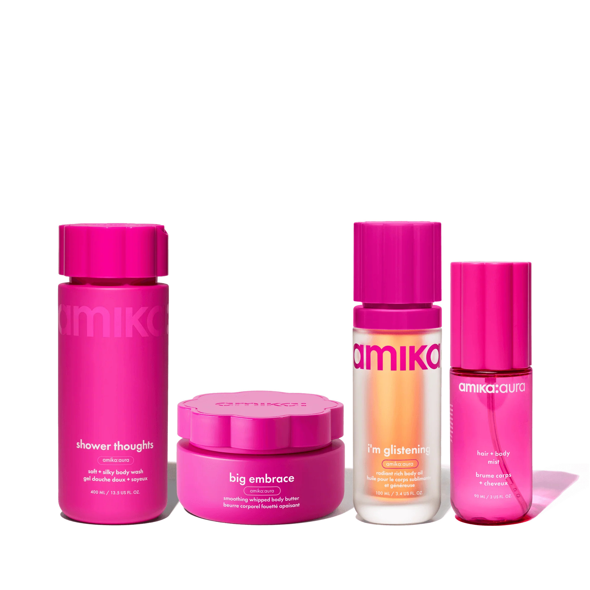 the everything shower  complete body bundle | amika US
