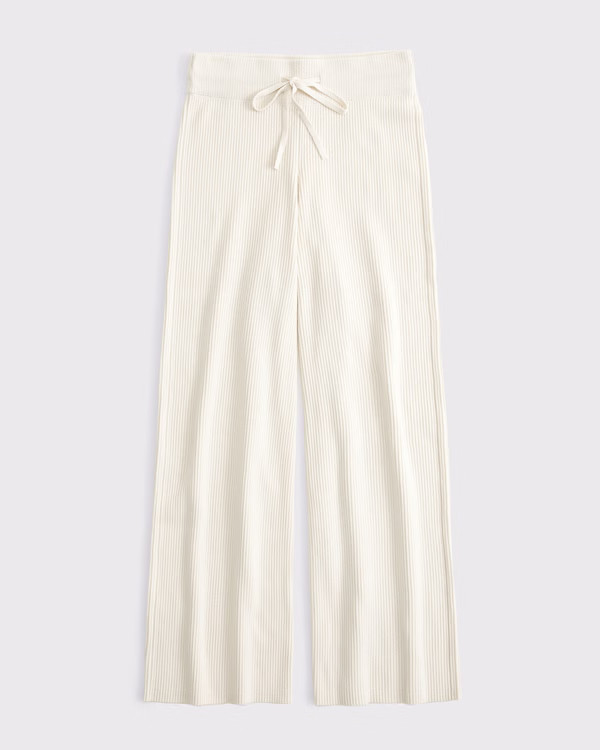 Brushed Rib Sweater Pant | Abercrombie & Fitch (US)