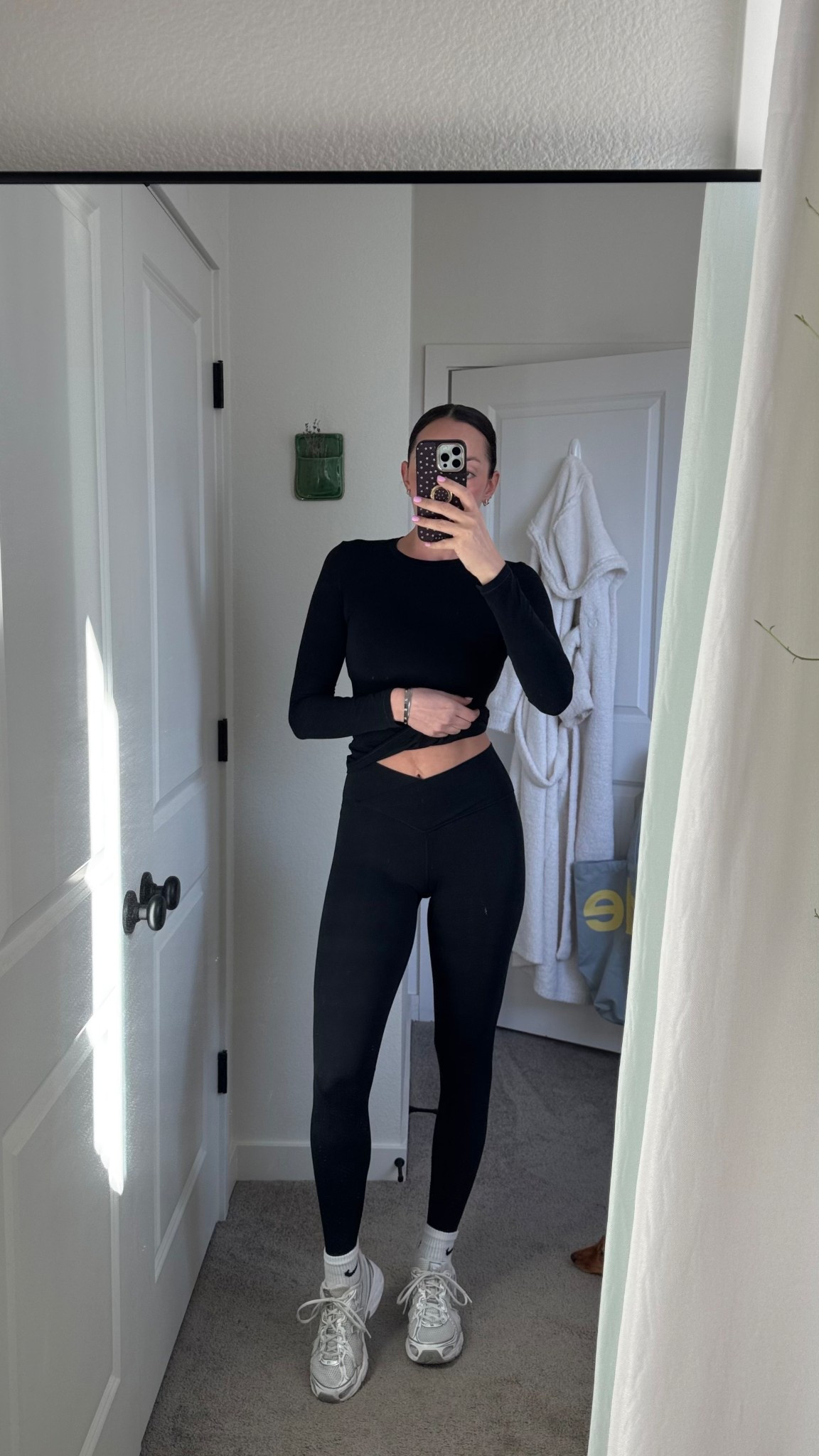 full fit of affordable athletic wear 🖤 size small in top & bottom! 

#LTKTall #LTKfitnessgoals