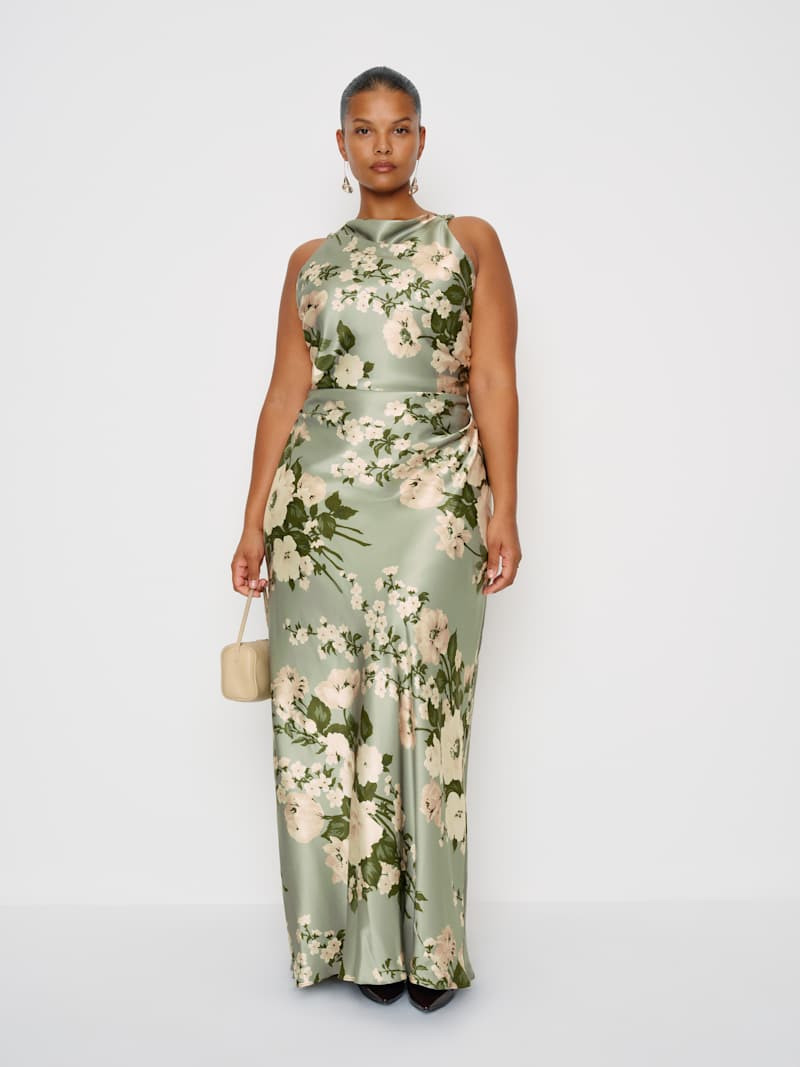 Anaiis Silk Dress Es | Reformation (Global)